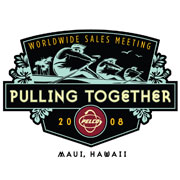 Worldwide Sales Meeting 2008 logo design by logo designer Pelco for your inspiration and for the worlds largest logo competition