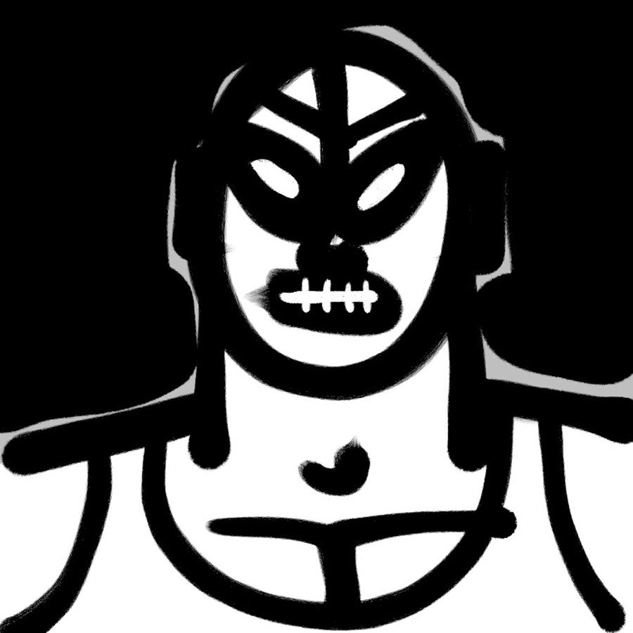 zombie luchador logo design by logo designer maximo, inc. for your inspiration and for the worlds largest logo competition