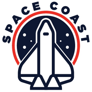 Red Shoe Media: Space Coast logo design by logo designer Farmboy for your inspiration and for the worlds largest logo competition
