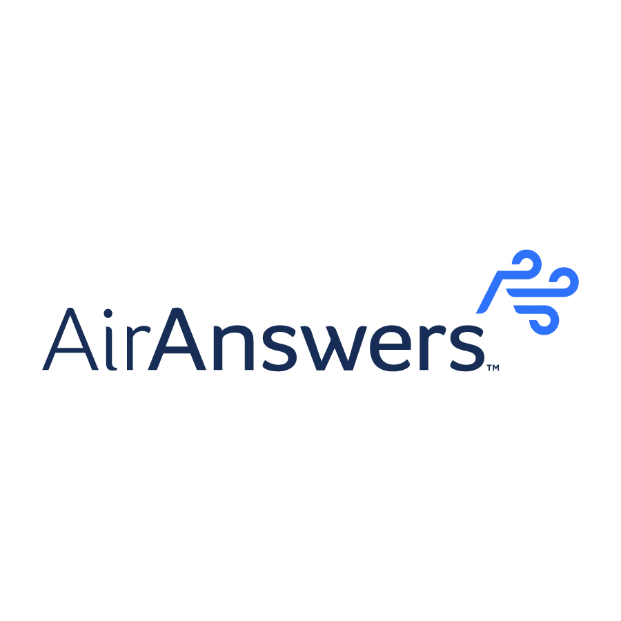 AirAnswers Logo logo design by logo designer Station8 Branding for your inspiration and for the worlds largest logo competition