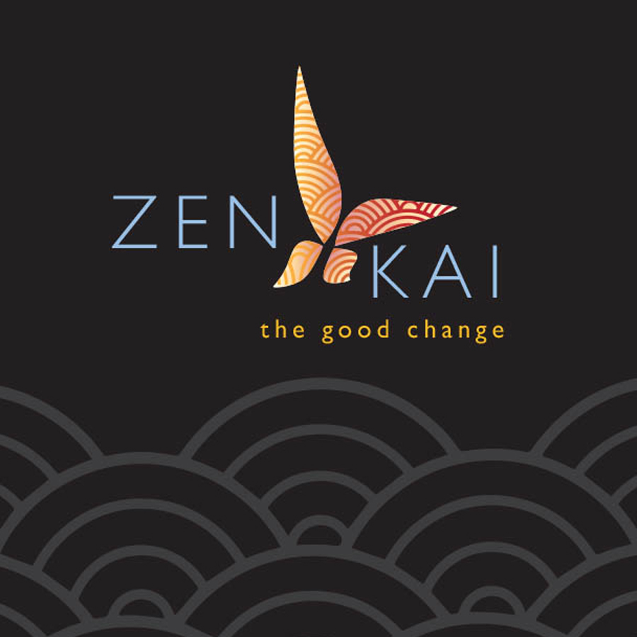 Zin Kai - The Good Change logo design by logo designer Crooked Tree Creative for your inspiration and for the worlds largest logo competition