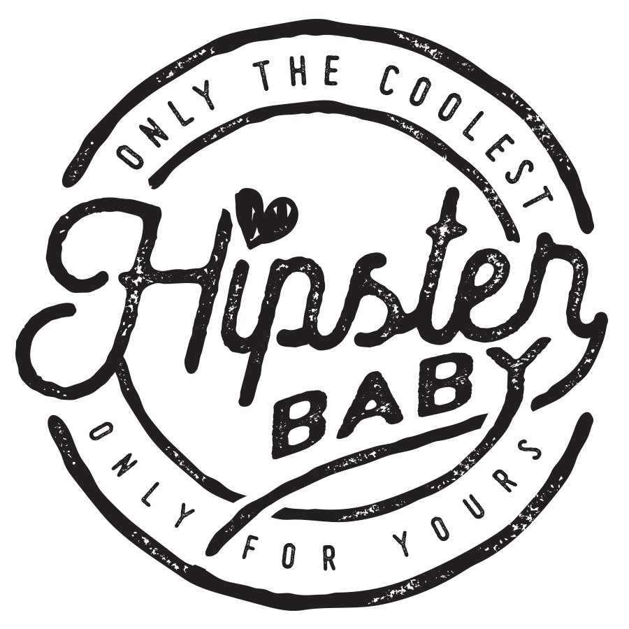 HIPSTER_BABY_BY_HANLEYCREATIVE logo design by logo designer HanleyCreative for your inspiration and for the worlds largest logo competition
