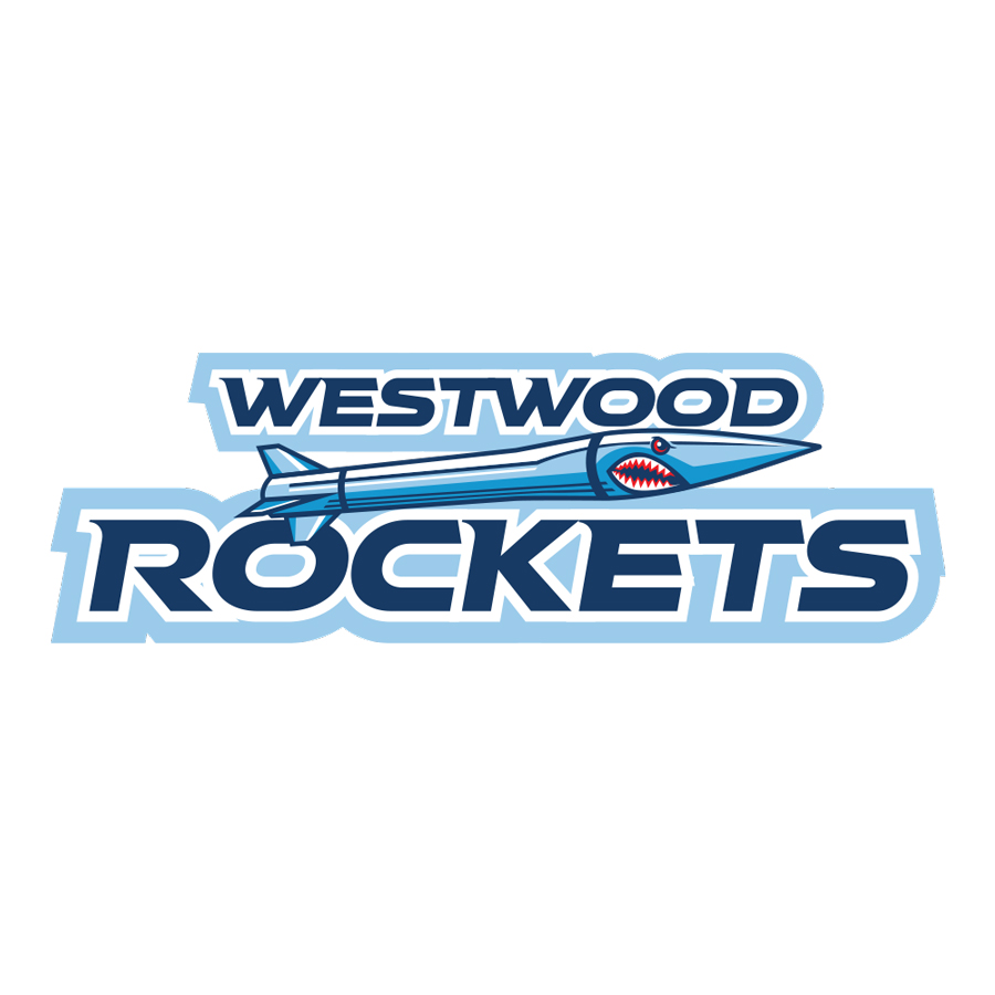 Westwood+Rockets logo design by logo designer T2+Design for your inspiration and for the worlds largest logo competition
