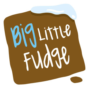 Holiday Big Little Fudge Logo logo design by logo designer lunabrand design group for your inspiration and for the worlds largest logo competition