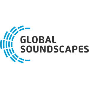 Global Soundscapes Logo logo design by logo designer Chris Herron Design for your inspiration and for the worlds largest logo competition