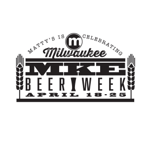Matty's Milwaukee Beer Week logo design by logo designer Hausch Design Agency LLC for your inspiration and for the worlds largest logo competition