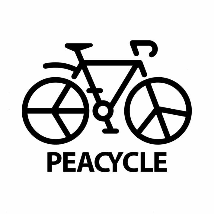 Peacycle logo design by logo designer Karl Design Vienna for your inspiration and for the worlds largest logo competition