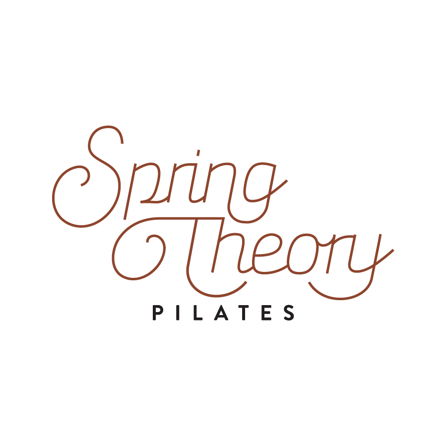 Spring Theory Pilates logo design by logo designer Lime & Co for your inspiration and for the worlds largest logo competition