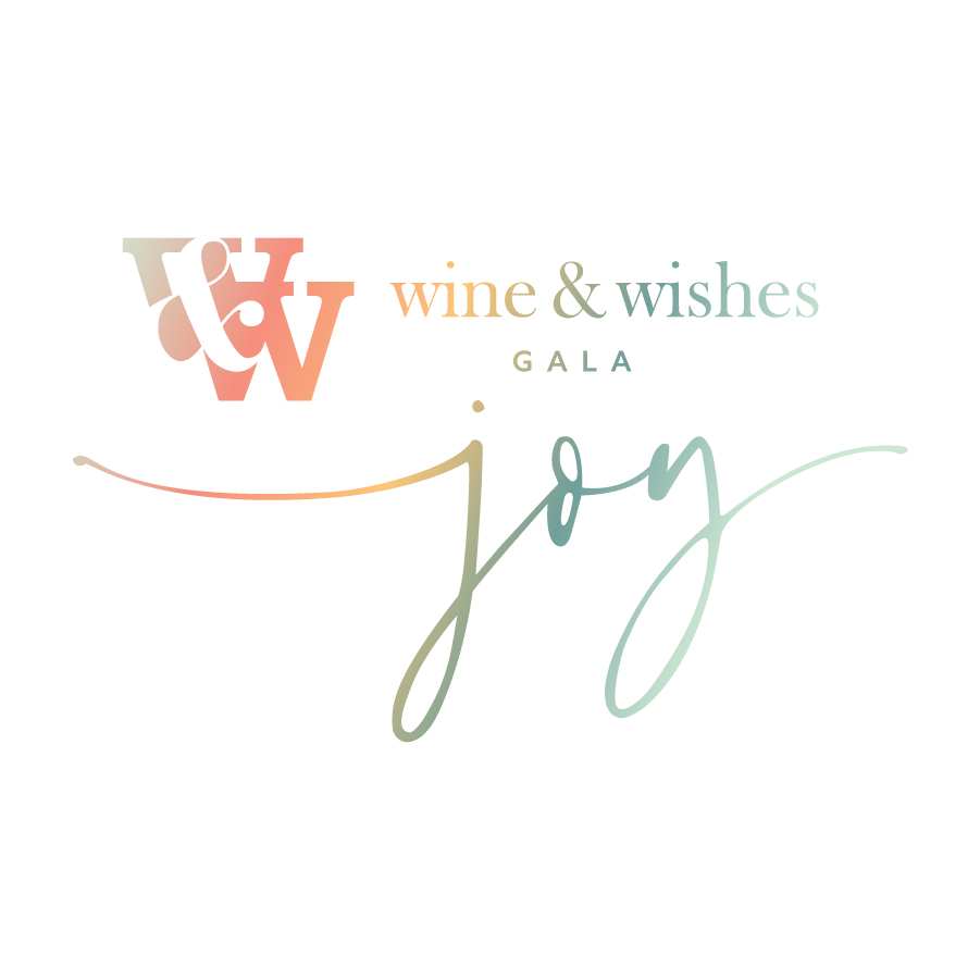 Make-A-Wish Wine & Wishes 2022 Joy logo design by logo designer Lime & Co for your inspiration and for the worlds largest logo competition