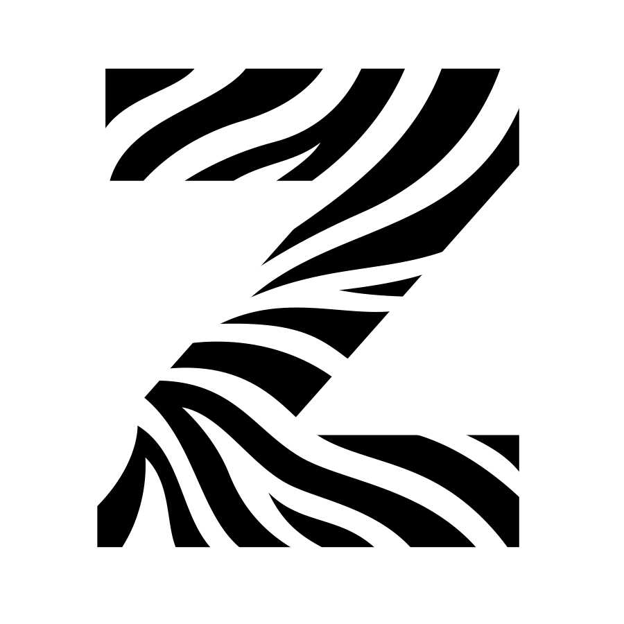 Z for Zebra logo design by logo designer Casscles Design, Inc for your inspiration and for the worlds largest logo competition