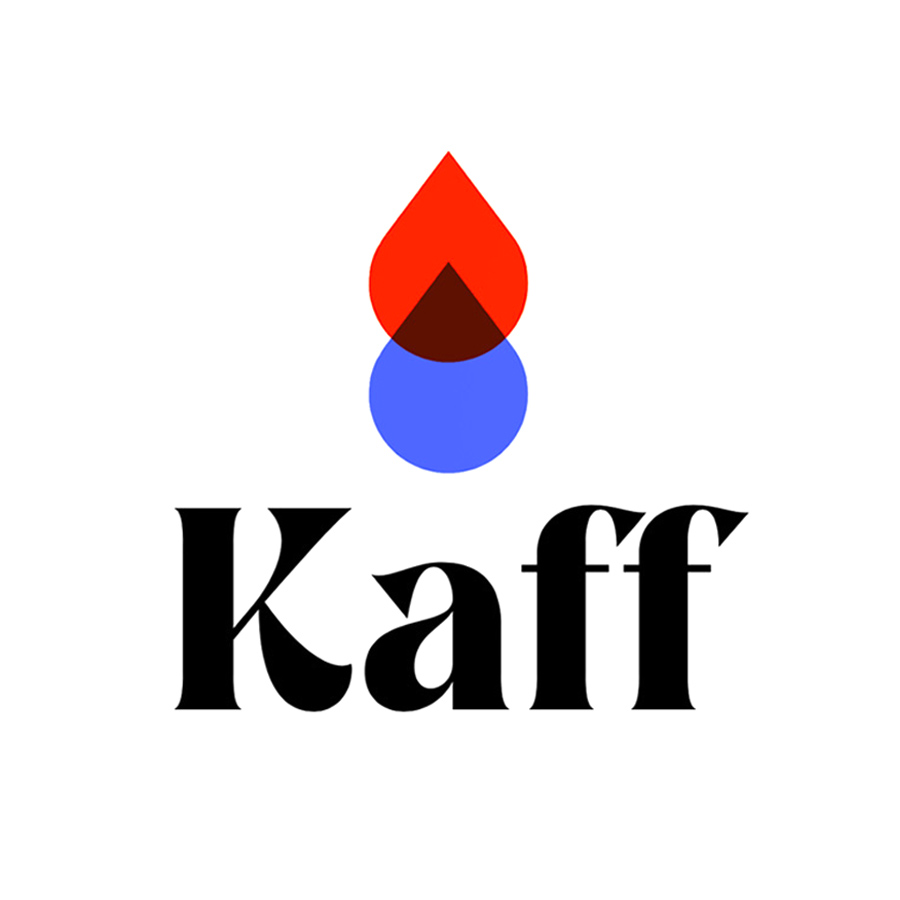 Kaff Cold Brew logo design by logo designer Salih Kucukaga Design Studio for your inspiration and for the worlds largest logo competition