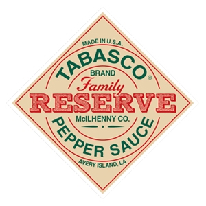 TABASCO brand Family Reserve Sauce Diamond Logo logo design by logo designer Scott Carroll Designs, Inc. for your inspiration and for the worlds largest logo competition