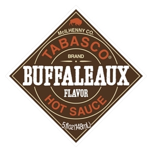 TABASCO brand Buffaleaux Sauce Diamond Logo logo design by logo designer Scott Carroll Designs, Inc. for your inspiration and for the worlds largest logo competition