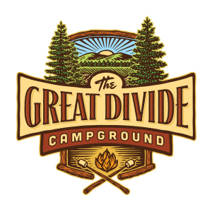 The Great Divide Campground logo design by logo designer Graphic D-Signs, Inc. for your inspiration and for the worlds largest logo competition