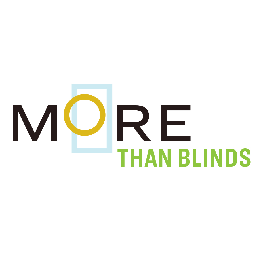 More Than Blinds logo design by logo designer The Adsmith for your inspiration and for the worlds largest logo competition