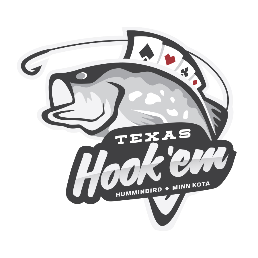 Texas Hook'em logo design by logo designer Swanson Russell for your inspiration and for the worlds largest logo competition