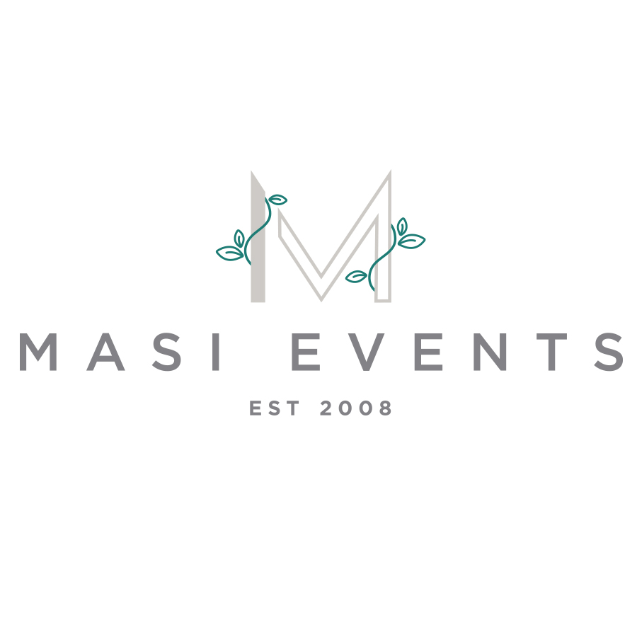 Masi Events logo design by logo designer Sarah Rusin Design for your inspiration and for the worlds largest logo competition