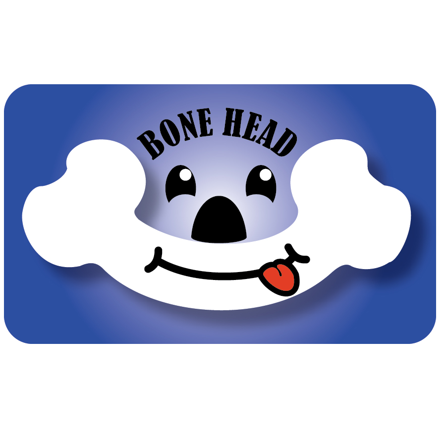 Bone+Head+LL+3+72PPI logo design by logo designer Clore+Concepts for your inspiration and for the worlds largest logo competition