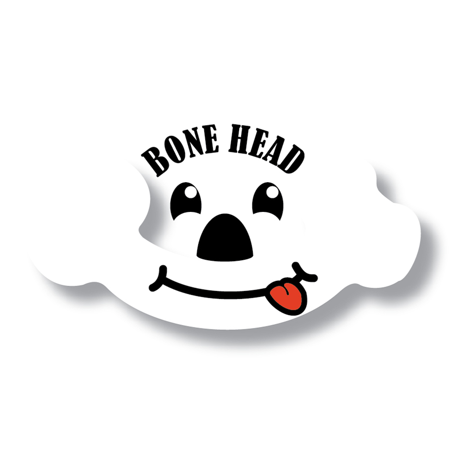 Bone+Head+LL+1+72PPI logo design by logo designer Clore+Concepts for your inspiration and for the worlds largest logo competition