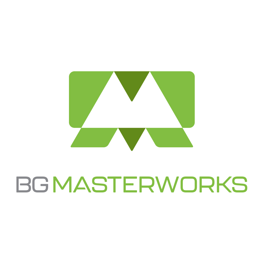 BG Masterworks logo design by logo designer Dustin Commer for your inspiration and for the worlds largest logo competition