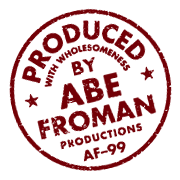 Abe Froman Productions logo design by logo designer Draplin Design Co. for your inspiration and for the worlds largest logo competition
