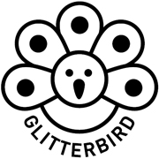 Glitterbird - art for the very young (proposal) logo design by logo designer Kjetil Vatne for your inspiration and for the worlds largest logo competition