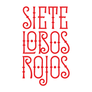 Siete Lobos Rojos logo design by logo designer QUIQUE OLLERVIDES for your inspiration and for the worlds largest logo competition