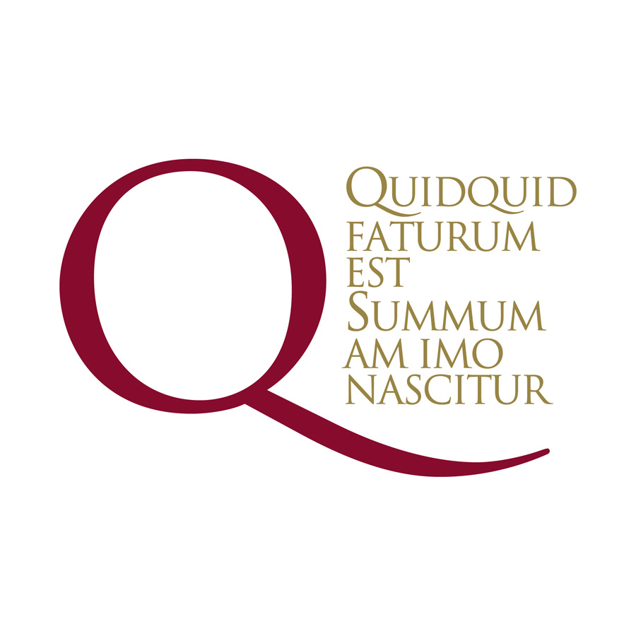 Q13-Quiquid faturum est summum logo design by logo designer KROG, d.o.o. for your inspiration and for the worlds largest logo competition