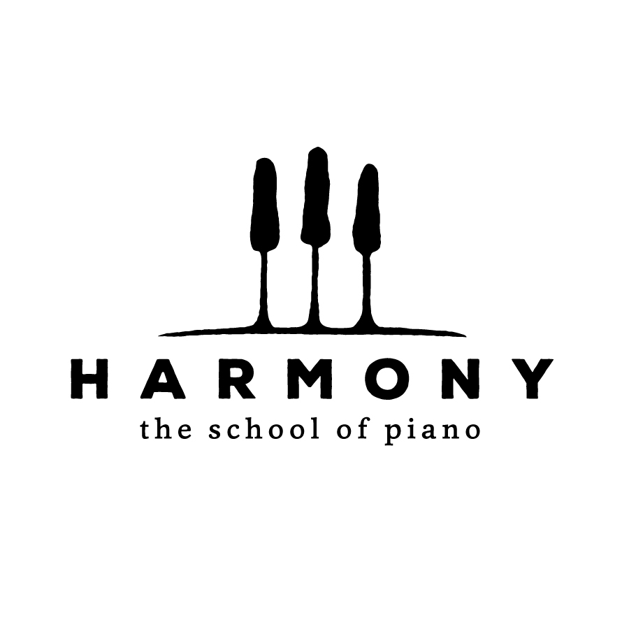 Harmony - the school of piano logo design by logo designer ANFILOV for your inspiration and for the worlds largest logo competition
