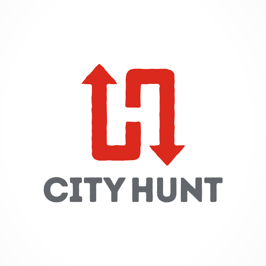 CityHunt logo design by logo designer ANFILOV for your inspiration and for the worlds largest logo competition