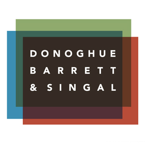 Donoghue Barrett and Singal logo design by logo designer Visual Dialogue for your inspiration and for the worlds largest logo competition