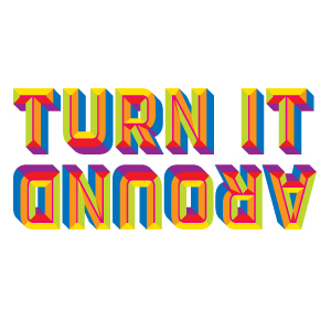 Turn it Around logo design by logo designer Visual Dialogue for your inspiration and for the worlds largest logo competition
