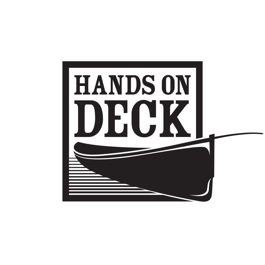 Hands On Deck logo design by logo designer BarkinSpider Studio for your inspiration and for the worlds largest logo competition