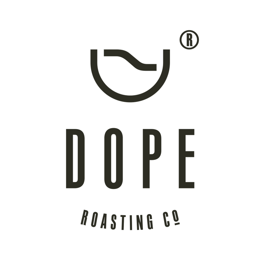 Dope Roasting Co. logo design by logo designer Chris Trivizas for your inspiration and for the worlds largest logo competition