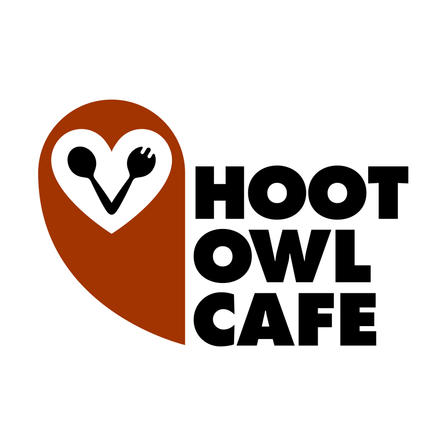 Hoot Owl Cafe logo design by logo designer Steven Blumenthal for your inspiration and for the worlds largest logo competition