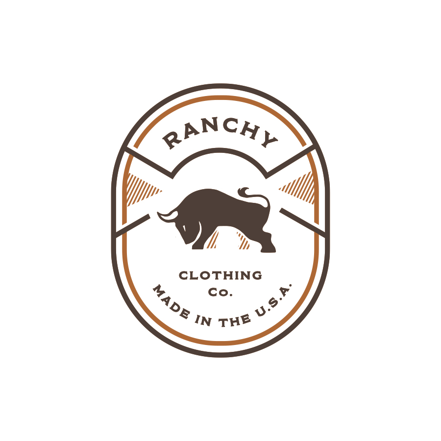 Ranchy Clothing Co Alternate Mark logo design by logo designer James Arthur & Co. for your inspiration and for the worlds largest logo competition