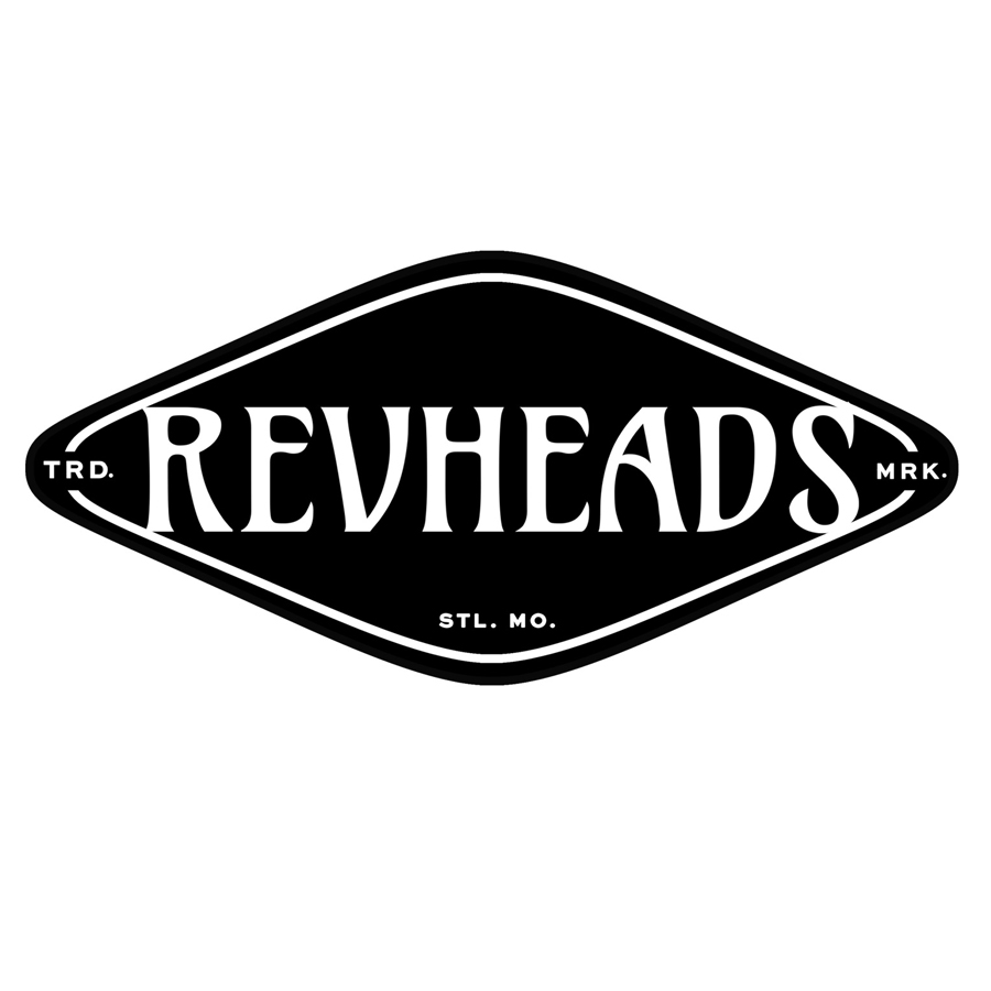 Revheads logo design by logo designer James Arthur Design Co. for your inspiration and for the worlds largest logo competition