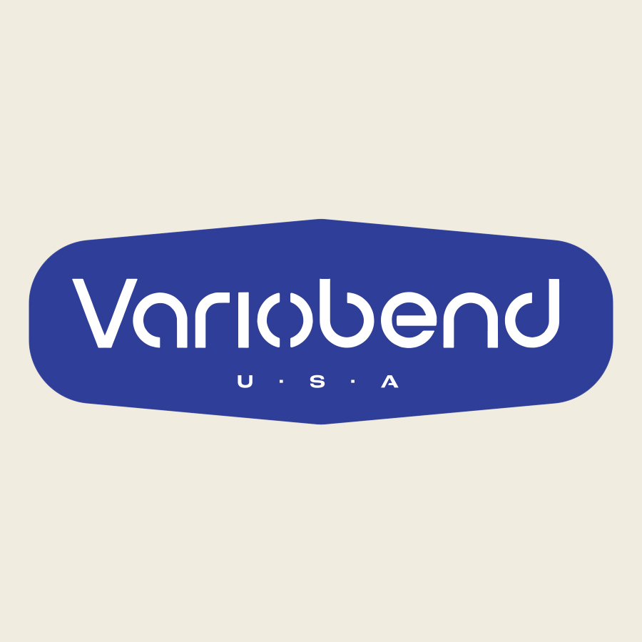 Variobend logo design by logo designer James Arthur Design Co. for your inspiration and for the worlds largest logo competition