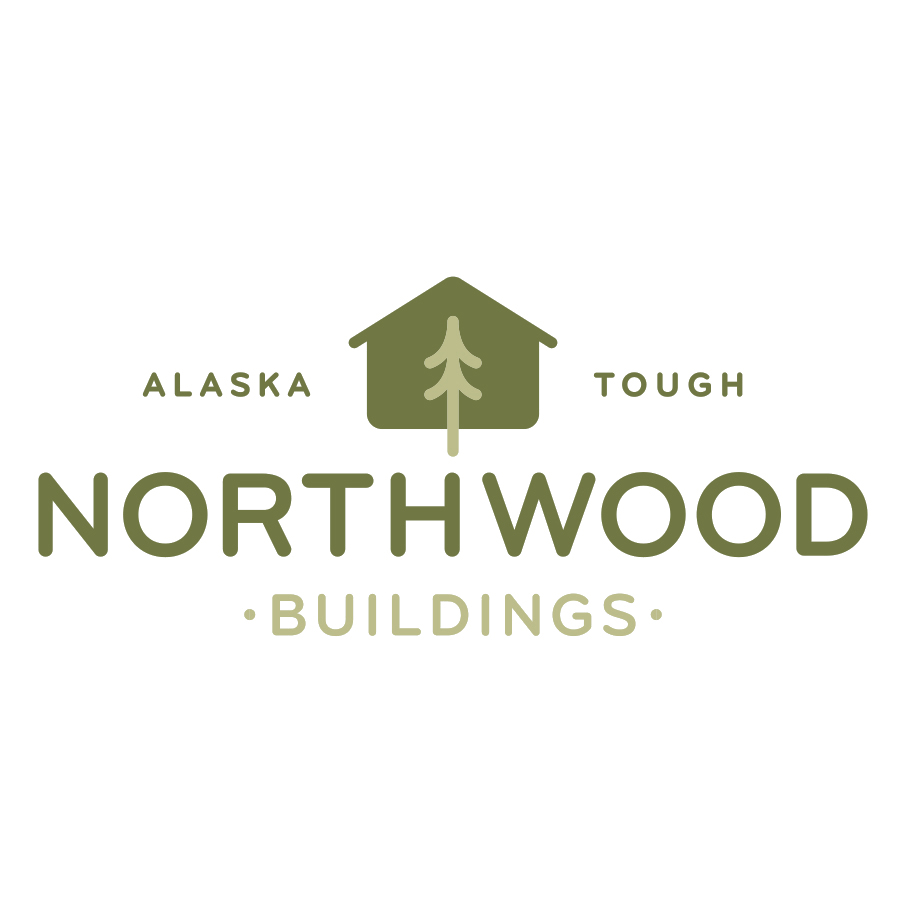 Northwoods Buildings Primary Mark logo design by logo designer James Arthur Design Co. for your inspiration and for the worlds largest logo competition