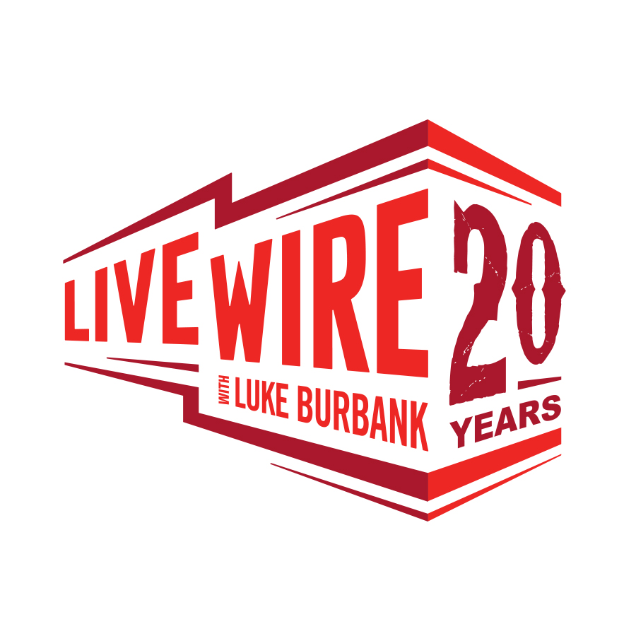 Live Wire Radio's 20th Anniversary - 4 logo design by logo designer Dotzero Design for your inspiration and for the worlds largest logo competition