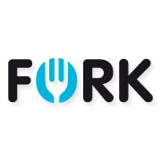 Fork logo design by logo designer Netlash BVBA for your inspiration and for the worlds largest logo competition
