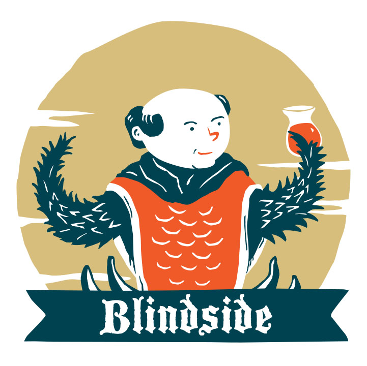 Blindside logo design by logo designer Luke Despatie & The Design Firm for your inspiration and for the worlds largest logo competition