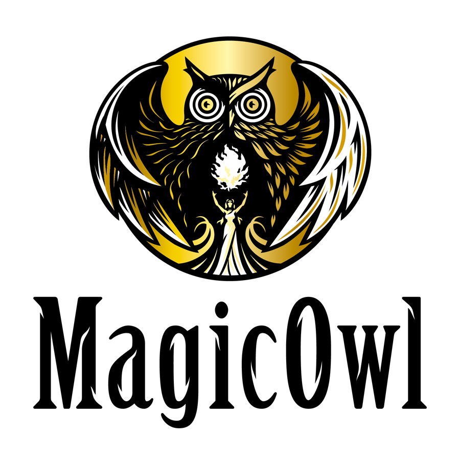 Magic Owl logo design by logo designer ex nihilo for your inspiration and for the worlds largest logo competition