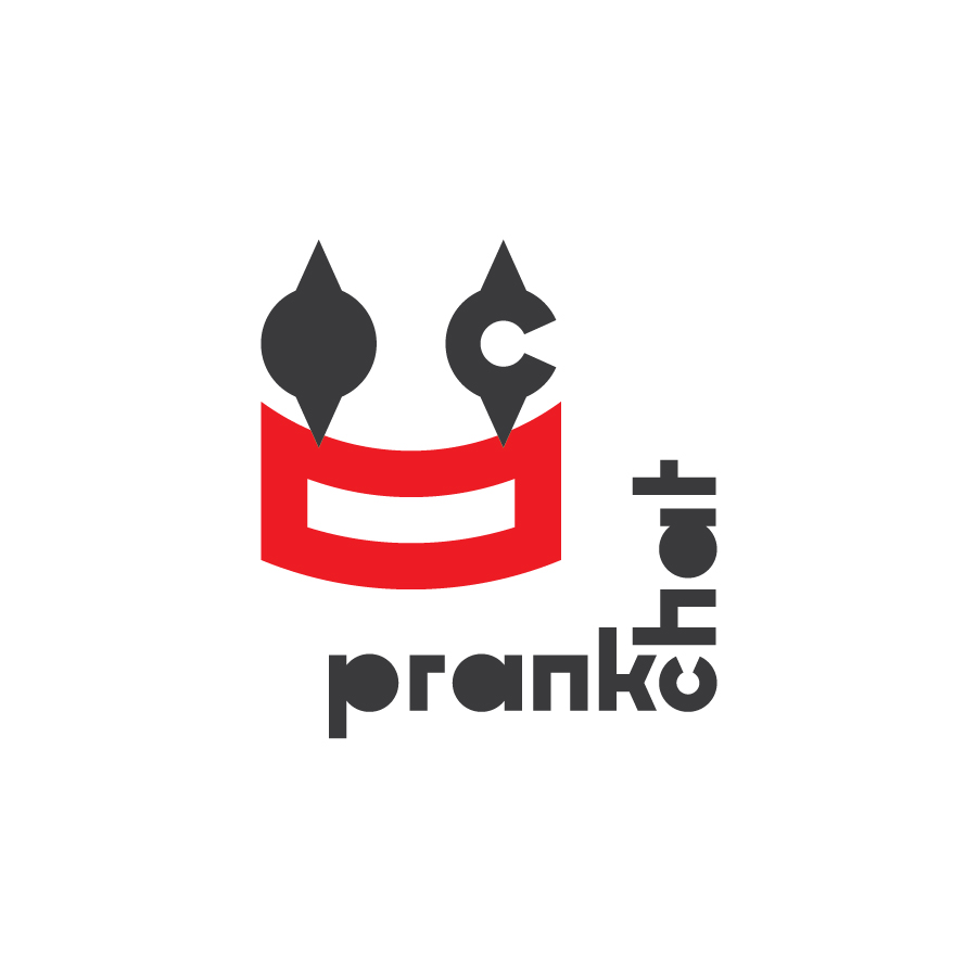 Prankchat logo design by logo designer Be!Five branding & identity for your inspiration and for the worlds largest logo competition