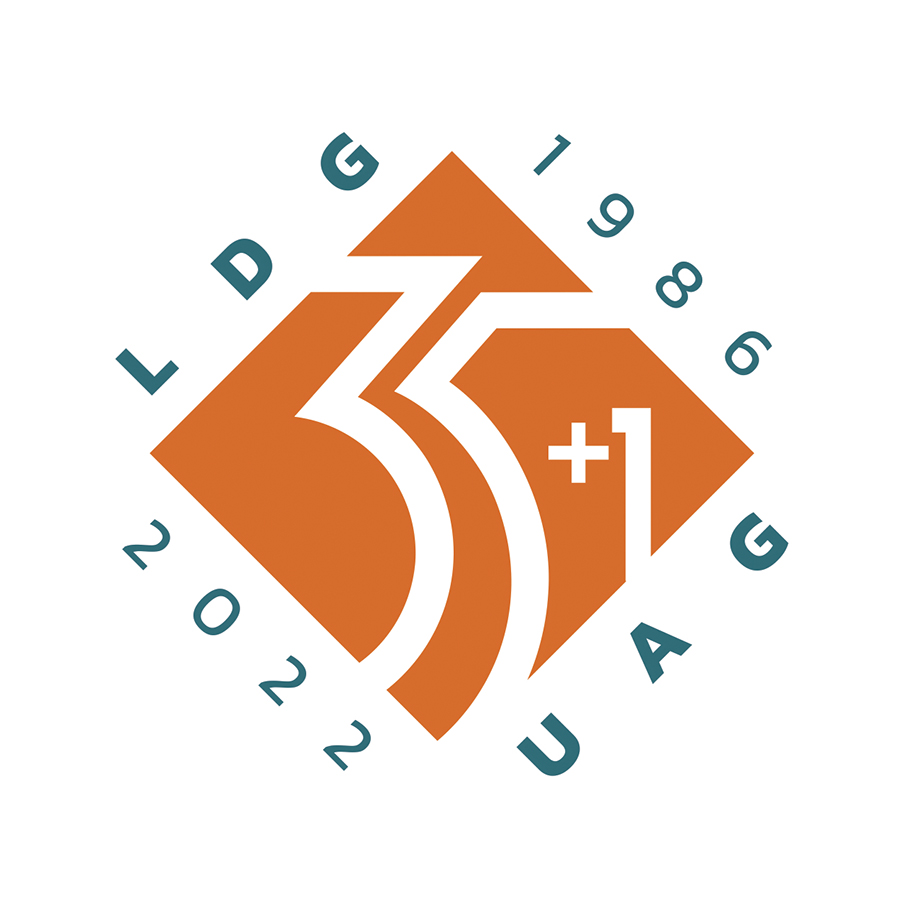 LDG 35 plus one logo design by logo designer KENNETH DISENO for your inspiration and for the worlds largest logo competition
