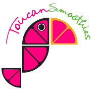 Toucan Smoothies logo design by logo designer Jeff Ames Creative for your inspiration and for the worlds largest logo competition