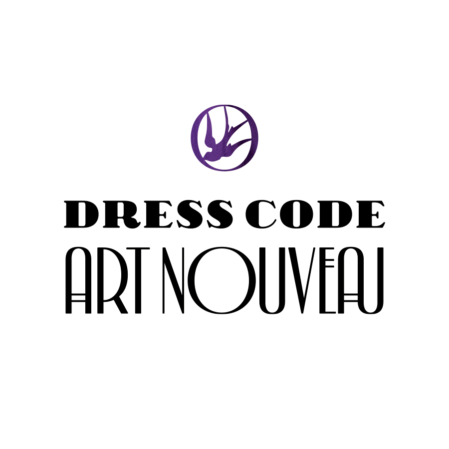 dress code art nouveau logo design by logo designer Anagraphic for your inspiration and for the worlds largest logo competition