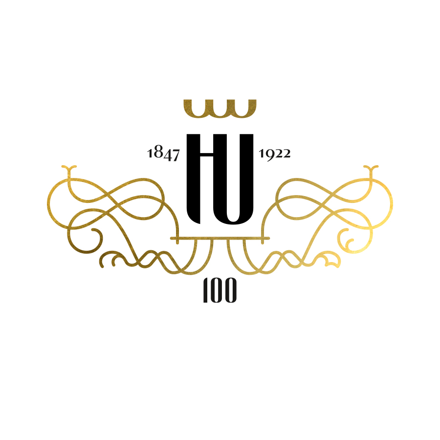 Hugonnai 100 logo design by logo designer Anagraphic for your inspiration and for the worlds largest logo competition