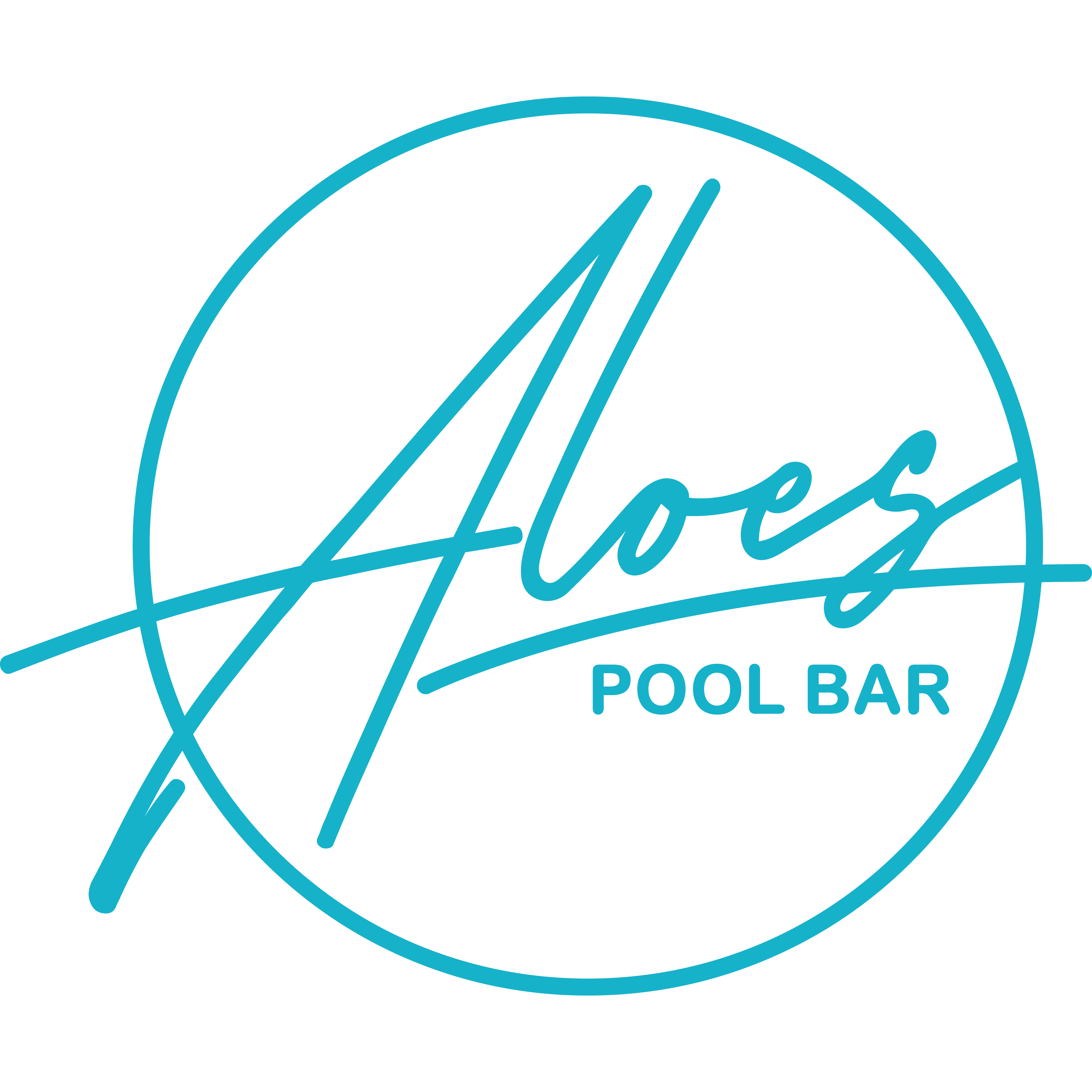 Aloes Pool Bar logo logo design by logo designer Daniel Fernandez for your inspiration and for the worlds largest logo competition
