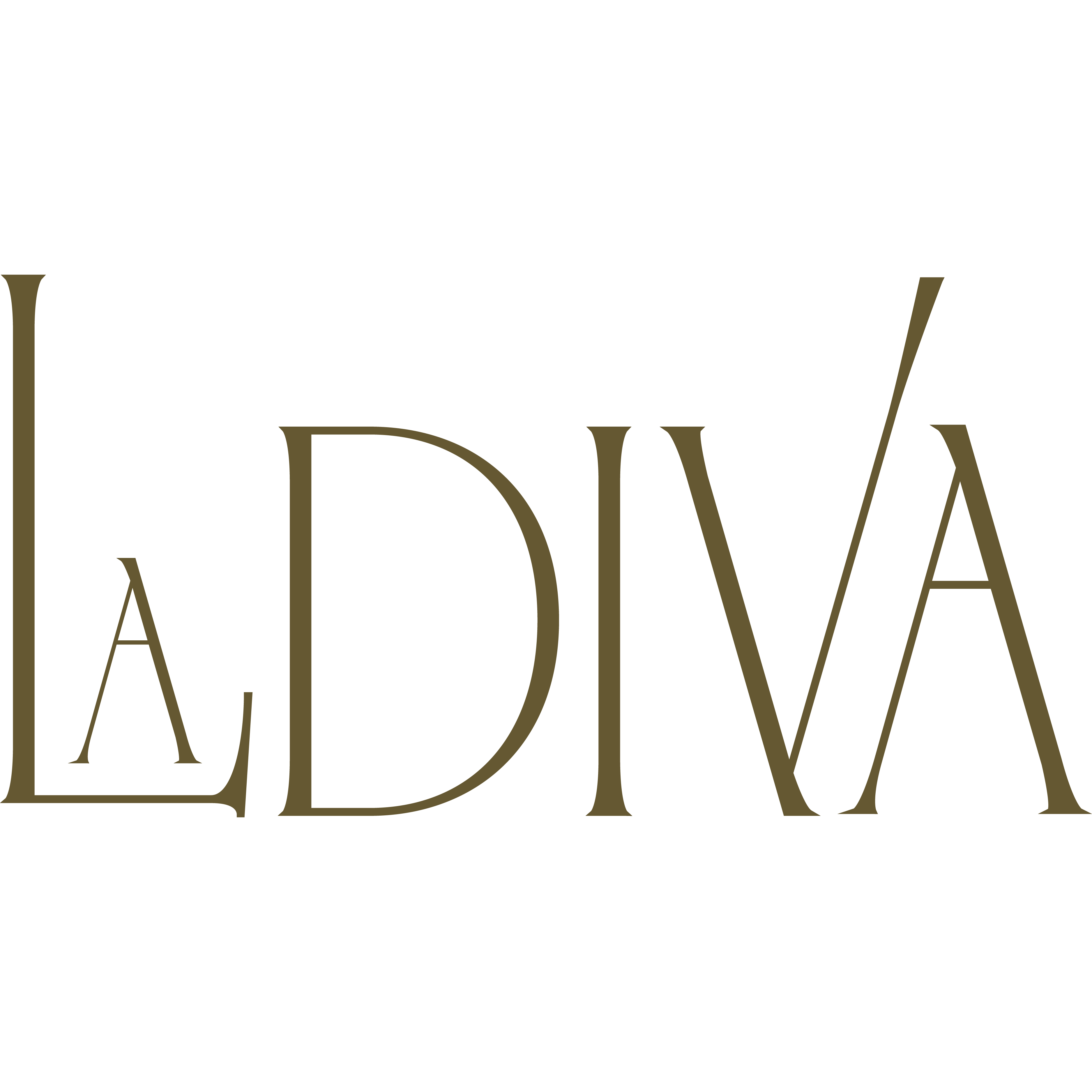 Type treatment for LaDiva lobby bar logo design by logo designer Daniel Fernandez for your inspiration and for the worlds largest logo competition